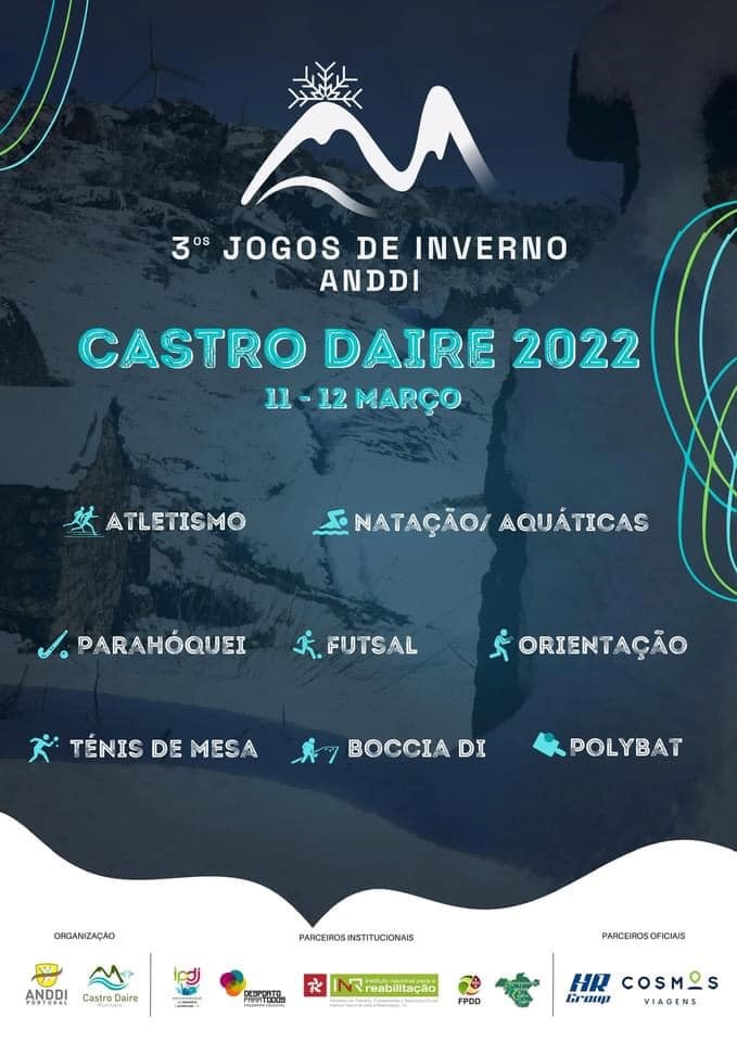 3ºs Jogos de Inverno ANDDI - Castro Daire 2022